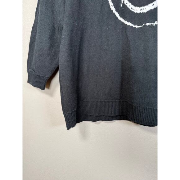 Undercover Jun Takahashi Smiley Vlads Crew Sweater size 3/L $350 - Picture 5 of 11